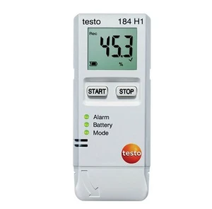 TESTO 184-H1 Air Humidity And Temperature Data Logger For Transport 0572 1845 - Picture 1 of 3