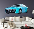 3D City Auto G398 Car Wallpaper Mural Poster Transport Wall Stickers Honey