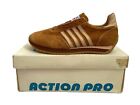 Vintage Youth Action Pro Jogger Turnschuhe Schuhe große Kinder Größe 4 NOS Neu im Karton 70er Jahre