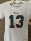 NFL Mitchell Ness Miami Dolphins Dan Marino Short Sleeve Women’s White Tshirt