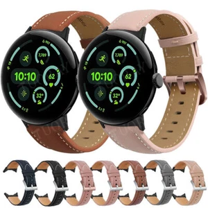 Correa de cuero de repuesto para Google Pixel Watch 3 2 1 41 mm/3 45 mm - Imagen 1 de 42