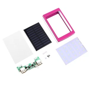 (No Battery) 18650 Solar Power Bank Charger DIY Box Poverbank Case Pover Bank - Zdjęcie 1 z 22