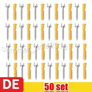 50-Sätze Universal Befestigungsclip | Sockelleisten Befestigung | Leistenclip - Bild 1 von 6