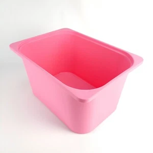 IKEA Trofast Large Pink Toy Storage Bin 16.5 x 11.75 x 9" New 504.662.75 - Picture 1 of 4