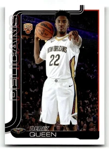 2025-26 Topps Derik Queen #213 RC New Orleans Pelicans - Picture 1 of 2