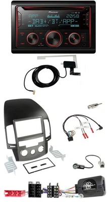 Pioneer 2DIN Lenkrad DAB USB CD Bluetooth Autoradio für Hyundai i30 ab 2009 - Bild 1 von 4