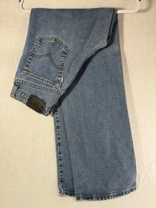 LEVI'S MADE IN USA Y2K RARE SILVERTAB WIDE-LEG WOMENS JEANS MED 6 INSEAM 31" CC - Picture 1 of 16