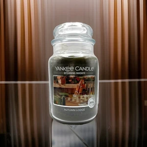 Yankee Candle Large Jar Candle-Autumn Lodge (22 oz) - Picture 1 of 1