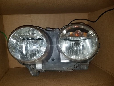 2004-2009 JAGUAR XJ8 XJR VANDEN PLAS CONDUCTOR FARO HALÓGENO IZQUIERDO LÁMPARA Foto 1 de 4