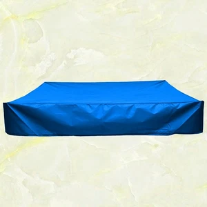 Caja de arena cuadrada para niños con cubierta de búnker para niños al aire libre - Imagen 1 de 11