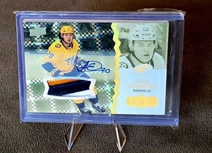 2024 Upper Deck Ice Hockey Egor Afanasyev 126 Gold Auto Relic #d 58/99 RC - Picture 1 of 3
