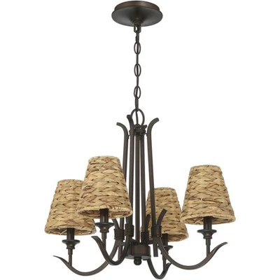 Craftmade 58324-ABZ Kokomo Chandelier Aged Bronze Brushed - Image 1 of 4