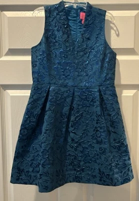 Vestido de vacaciones Lilly Pulitzer para niñas talla 8 usado una vez Foto 1 de 4