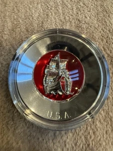 1952 PLYMOUTH SPECIAL DELUXE BRAND NEW HOOD MEDALLION EMBLEM NOS - Bild 1 von 2