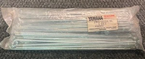 Genuine NOS Front Wheel Spoke Set Stainless Steel YAMAHA 21" Rim 2W6-25104-01-00 - Picture 1 of 1