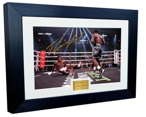 12x8 Terence Crawford Errol Spence Jr. Boxing Photograph Picture Frame Signed KD - Picture 1 of 2