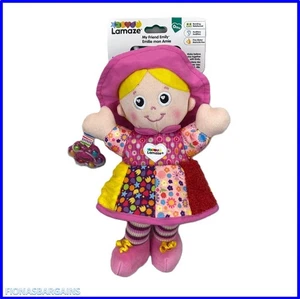 Lamaze My Friend Emily 0m+ Tomy Newborn Baby Infant Plush Sensory Gift Toy New - Picture 1 of 1