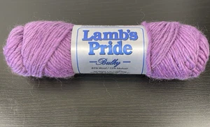Lamb’s Pride Sperrgarn Wild Violet M173 Wolle/Mohair Knäuel 8 Unzen Hergestellt in den USA - Bild 1 von 5