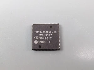 TMS34010FNL Texas Instruments Grafiksystem Prozessor 68-PLCC, Vintage OEM TI - Bild 1 von 2