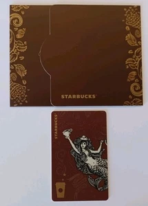 STARBUCKS 🇨🇳 CHINA CARD 2014 " SIRENE THE MERMAID " WUNDERSCHÖN ~ MASSIV + UMSCHLAG - Bild 1 von 4
