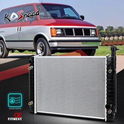 DPI 312 Aluminum Core Racing Radiator for 85-94 GMC Safari/Chevy Astro 4.3 V6 AT - Image 1 of 4