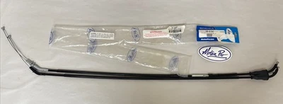 Motion Pro Black Vinyl Throttle Push - Pull Cable Set For Yamaha #05-0161 #L972 - Image 1 of 4