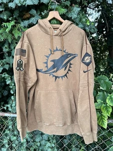 Herren MIAMI DOLPHINS Team Issued NFL x NIKE SALUTE TO SERVICE Militär Hoodie L - Bild 1 von 7