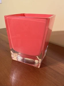 Lucite Hot Pink Barbie Pink Vintage Garbage Trash Can - Picture 1 of 11
