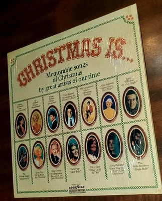 Goodyear Presents: Christmas Is... (LP 1972 CBS Records) Various Artist  - Image 1 of 4