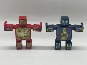 McDonalds Creepnaks/Hasbro NakNak Konvolut 2 Figuren - rot & blau - Bild 1 von 6