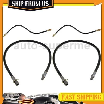 4x Kit de manguera de freno delantera trasera para Dodge P300 Van 1961 Foto 1 de 4