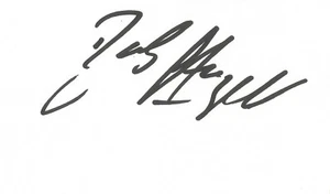 WOLVES, QPR & LEICESTER: BOB HAZELL SIGNED 3x5 WHITECARD+COA - Picture 1 of 1