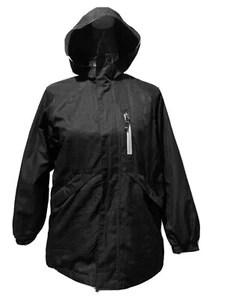 Gap Jacket Hooded Rain Coat Full Zip Lightweight Windbreaker Lined Youth Sz L 10 - Picture 1 of 21