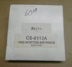 NORTON COMMANDO 850 PROCYCLE 060 PISTON RING ENGINE SET - Bild 1 von 2
