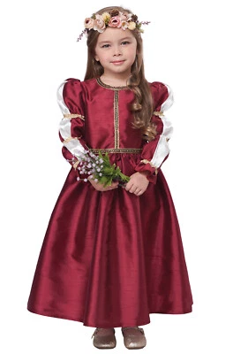 Disfraz de princesa medieval renacentista niño Foto 1 de 2