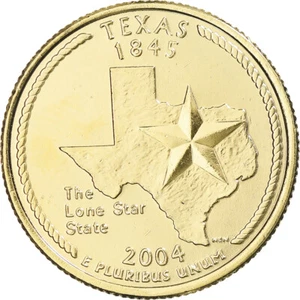 [#369468] Coin, United States, Quarter, 2004, U.S. Mint, Denver, golden, MS - Picture 1 of 2