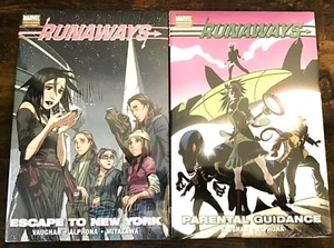 Runaways Premiere Edition HC Escape To New York + Parental Guidance - Sealed - Picture 1 of 11