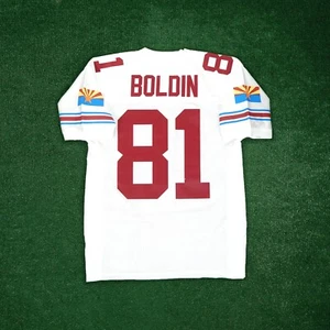 Anquan Boldin 2003 Arizona Cardinals Mitchell & Ness Authentic Away White Jersey - Picture 1 of 9