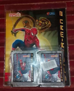 FIGURINE SPIDERMAN 2 NEW LINKS 2004 ALBUM+ 200 FIGURINE + 50 CARD SIGILLATE ED - Foto 1 di 2