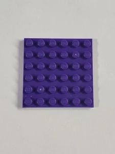 LEGO Parts ● Purple Plate 6 x 6 ● # 3958 ● QTY 1 - Picture 1 of 2