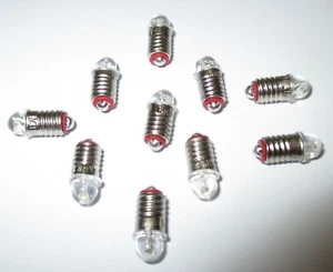 LED Ersatzlampen für Modellhäuser E5.5 16-24V - 10 x *NEU* - Bild 1 von 3
