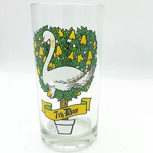 Vintage 1970er 12 Tage Weihnachten 7. Tag Ersatz Glas Becher - Bild 1 von 7