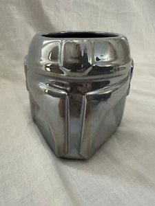 Star Wars Mandalorianer Helm Kaffeebecher Galerie glänzend grau - Bild 1 von 6