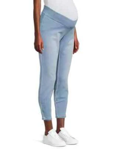 -DESTINATION MATERNITY SOFT WOMEN'S JEGGING NEW INSEAM 29" LIGHT BLUE XL - Picture 1 of 4
