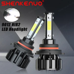Kit de faros LED 9012 HIR2 bombilla haz alto/bajo blanco 3600LM súper brillante 2 piezas - Imagen 1 de 9