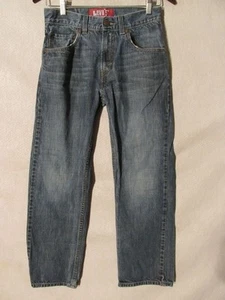 F1401 Levi's 505 Straight High Grade Jeans Kids' 27x27 - Picture 1 of 6