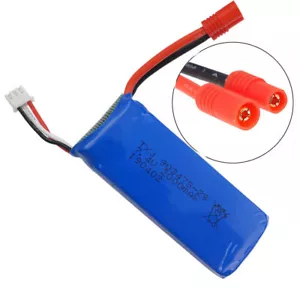 7.4V 2000 mAh 25C Li Polymer Battery 903475 Banana Plug For Syma X8C X8W Drone - Picture 1 of 8