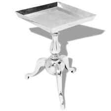 Vidaxl Tavolino da salotto Quadrato in alluminio Argentato tavoli