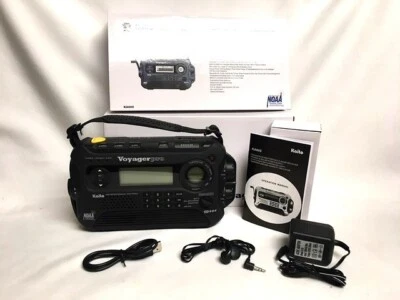 MIB Voyager Pro KA600 Solar & Crank Weather Alert, Multiband Radio Kaito Unused - Image 1 of 4