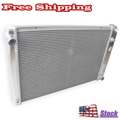 Radiador de aluminio de 4 filas para Chevy C/K C10 C20 K10 K20 GMC C1500 V8 1973-1987 1985 Foto 1 de 4